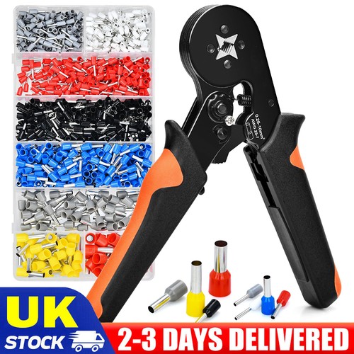 Ratchet ferrule crimper - ferrule, plier