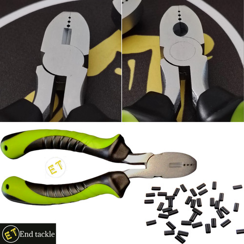 Double barrel crimps 3 size - double,