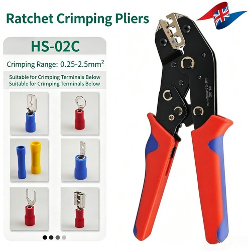 02c ratchet crimping - sn-02c, plier