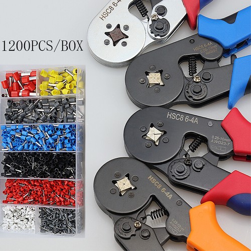 Ferrule ratchet crimper plier - crimper,