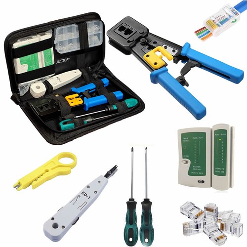 Complete rj45 network - rj45, tool