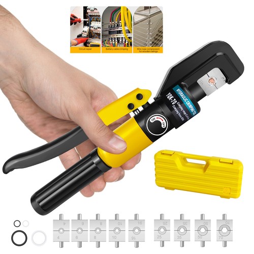 Dies hydraulic crimper - crimper, set