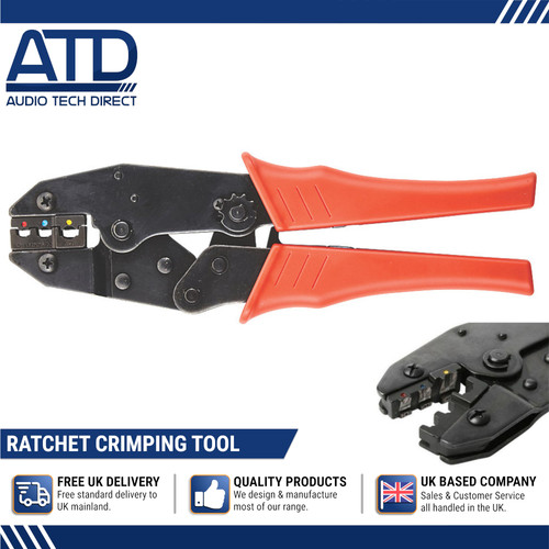 Ratchet crimping tool - ratchet, crimpers