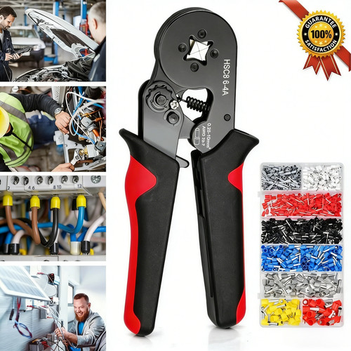 Ferrule crimper plier - crimper, tool