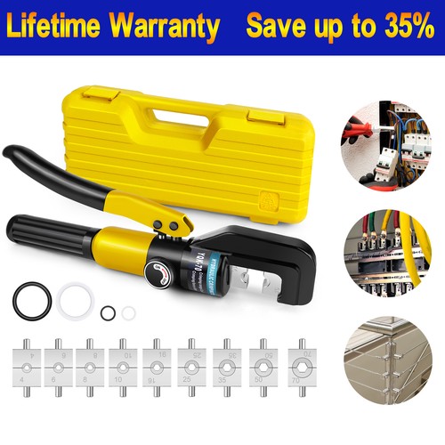 Hydraulic crimper set crimping - set,