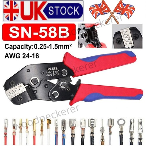 58b ratchet crimping plier - crimping,