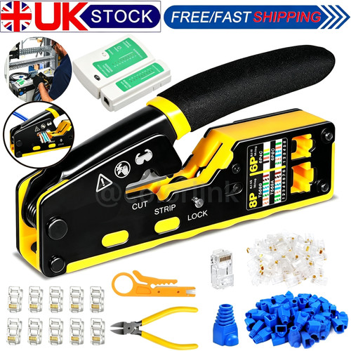 Pass through rj45 crimp - pass,